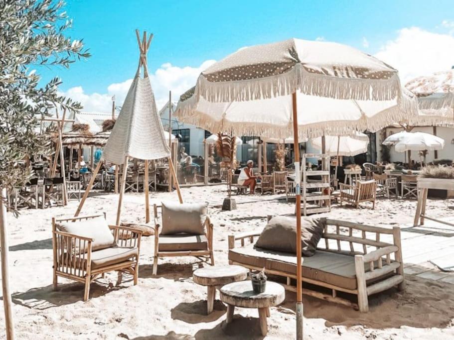 Ithaka Beach House, Unieke Plek Met Vrij Parkeren! Noordwijk Eksteriør bilde